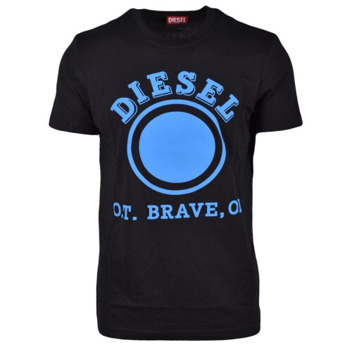 Diesel Diesel Mens Dotted Logo T-Shirt