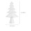 2Stk Weißer Weihnachtsbaum DIY Schmuck 2