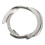 300 Pcs 20mm Outside Dia Universal Split Key Rings Keychain Holders 5