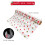 1Roll Mehrfarbiges Cellophan Verpackungspapier Für Geschenkverpackung 2