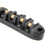 2X Roller Saddle Tune-O-Matic Guitar Bridge for   Electric Guitar Replacement (Black) 10