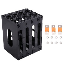 Suporte de Plástico para Bateria 4S 12V CATL EVE 90Ah 105Ah LiFePO4 com Travas