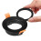 High Quality Black Aluminum Round GU10 Adjustable Spot Light Fixture LED Downlight Ceiling Spot Light Frame 3