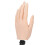Silicone Nail Art Training Hand Model, 18 cm Εύκαμπτες αρθρώσεις με βεντούζα, Επαναχρη 4