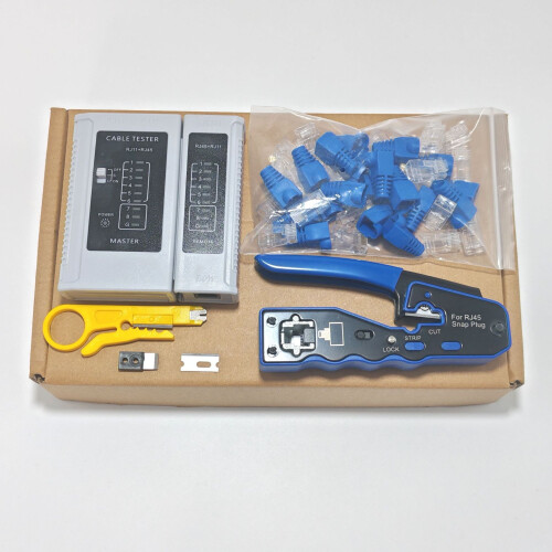 RJ45 Multi-Functional Cable Crimper Tool Συμβατό με Cat5 Cat5e Cat6 8P Network Cables Tool 2