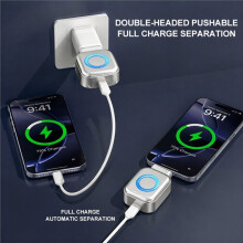 Mart Auto Stop Lade-Trenner KI-Erkennung Vollständig Geladen Automatisches Abschaltgerät USB Lade-Sicherheitsprotektor B