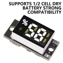 Battery Level Indicator Module 1S 2S 3S 4S Series Battery Meter Lithium Battery Percentage Display Module 3S