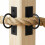 5 Pack Iron Ring Rope Support Holder, Decorative Drop Ring Brackets for Stair Railing, Deck, Wall & Ceiling Hook 4