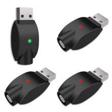 USB Thread Cable, USB Charger Cable, Overcharge Protection Adapter with LED Indicator Adapter for Wireless-4AA