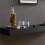Modern Minimalist Wall Mount Wine Cabinet Wall Rack Floating Shelf Storage Rack 5