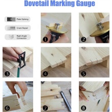 1set European Marking Tool 0.2mm Fine Adjustment Marking Tool Hard Alloy Blade,Woodworking Scribe Tool, Scribing Tools