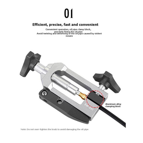 Bicycle Integrated Oil Needle Insertion Tool Olive  Oil Pipe Insertion Device Oil Pipe Cutting Tool 1