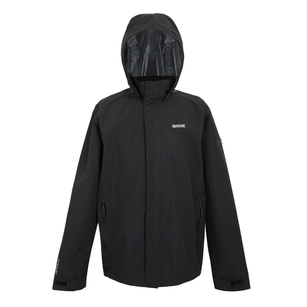 Regatta (M, Black) Mens Matt Ii Waterproof Jacket