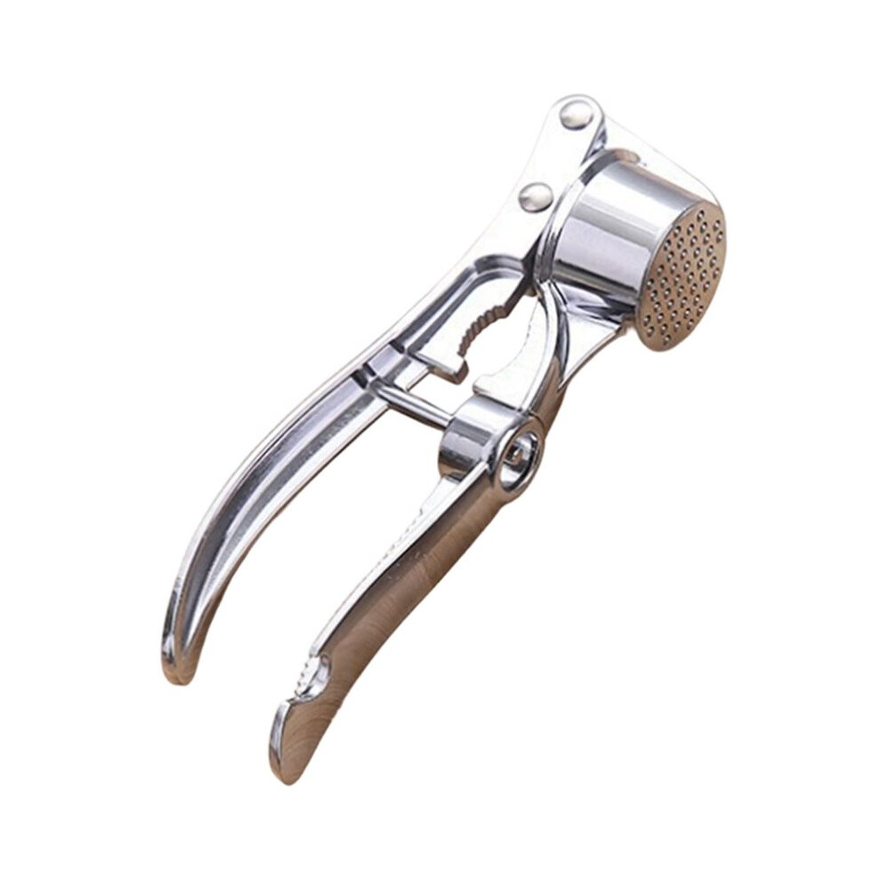 Garlic Press Set - Garlic Mincer & Crusher With Peeler & Brush For Home Kitchen 6034270975830