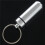 3X Silver Pill Medicine Box Case Holder Container Capsule Bottle Keyring Keychain 8