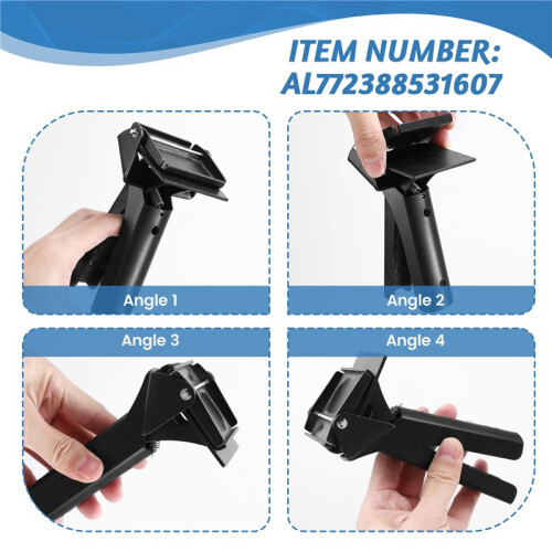 Liquid Glue Extrusion Tool Silicone Extrusion Tool Dispenser Squeezes Tool Easy Control Silicone Extrusion Tools Black 2