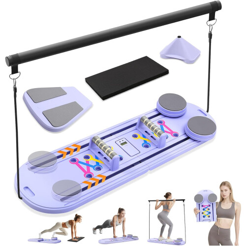 Multifunctional Pilates Exercise Platform Stable Foldable Workout Platform — pilates reformer, exercise equipment