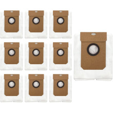 Set de 10 bolsas para la aspiradora compatible con Cecotec Conga 13090 11090 — repuestos robot aspirador