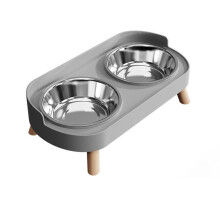 Elevated Cat Bowl, Raised Cat Food and Water Bowl Set for Indoor Cats, Proof for Cats and Puppies