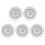 5PCS 433mhz Remote Control Doorbell Button SOS Panic Button Emergency Call Wireless Alarm for Elderly 1
