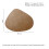 Teardrop PU Placemats Double-Sided Texture, Waterproof Oil-Proof Set 4Pcs for Dining Table, Home Decor Brown 7