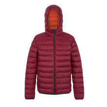 (XXL, Dark Maroon) Regatta Mens Marizion Baffled Hooded Padded Jacket