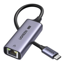 UGREEN USB-C naar RJ45 2.5G Ethernet-adapter - grijs