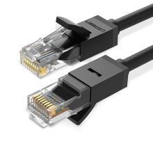 Ugreen LAN Ethernet U/UTP Cat6 netwerkkabel, 1000Mbps, 15m - Zwart