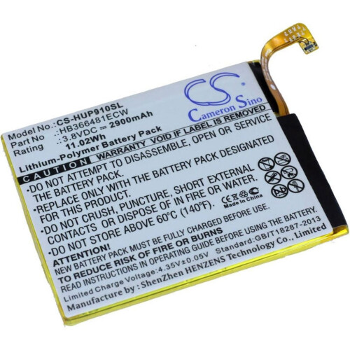 Batterie pour batterie de remplacement Huawei HB366481ECW
