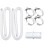 Pool Filter Replacement Hose for Pools Diameter,Long Filter Pump Hose,Compatible with Pump 1