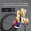 240W Type-C Cable with LED Flashlight and Igniter Nylon Braided Fast Charging Cable for Type C Charging Device 2m 2