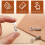 12Pcs DIY Leather Located Needles Tools,Position Leather Edges Lock Needles Locking Pin Leathercraft Fixed Suture Tools 2