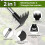 Stand  Weeder Puller Tool Set with Dual  Adjustable Metal Long Handle for Garden Lawn Yard with Work Gloves 1
