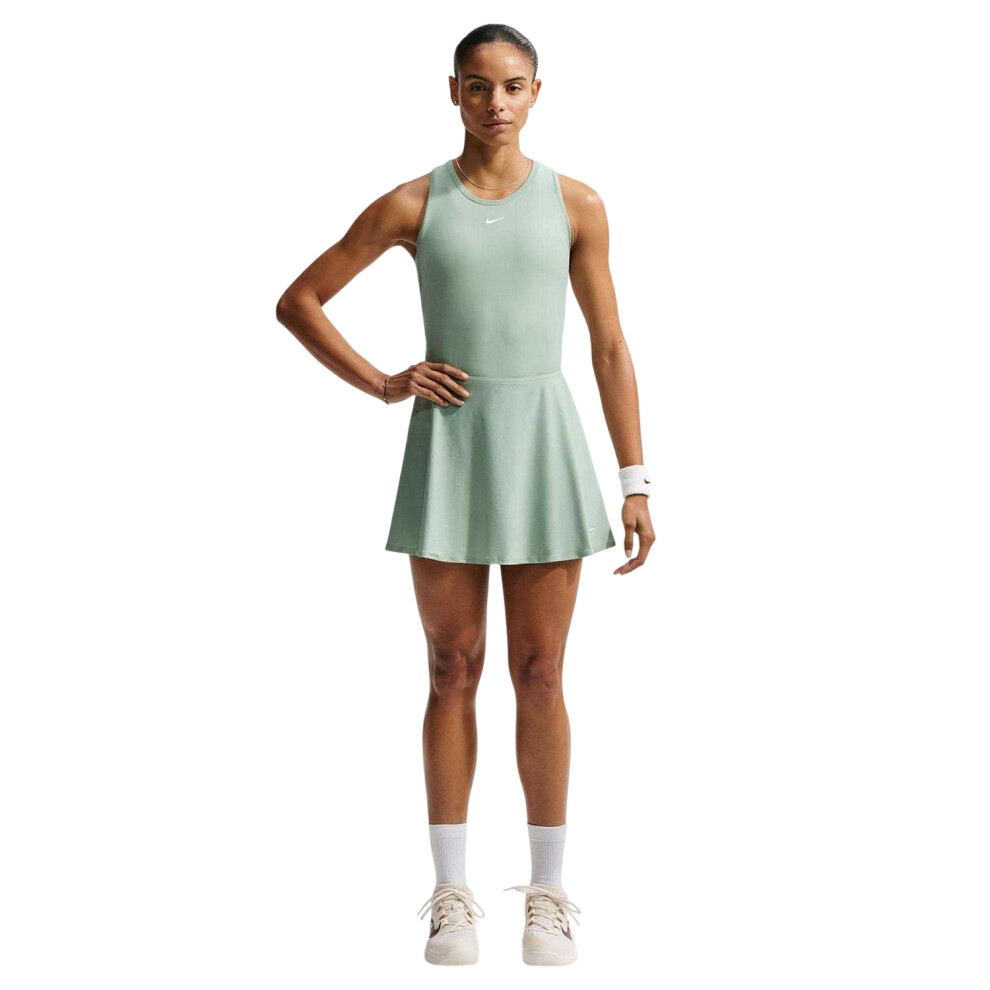 Nike (16 Uk, White/Black) Womens/Ladies Victory Tennis Tank Top