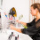 Make-upstandaard met acht lades 7