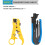 RG6 Compression Tool Coax Cable Crimper Kit RG6 RG11 RG59 Cable Crimping Tools 2