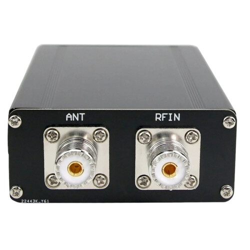 ATU-100 Pro+ 1.8-55Mhz Automatic Antenna Tuner Multi-Function Convenient 0.96" Finished Rechargeable ABS + Case-ABVP 1