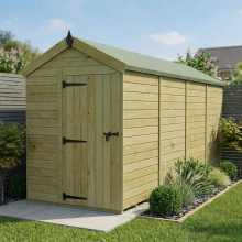 5 x 16 Apex Shed Tanalised (Single Door, No Windows)