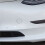 2X Auto Weiß Front Stoßstange Abschlepphaken Kappe Abdeckung Passend für  Model 3 2017-2021 ABS 1St 4