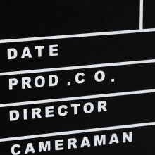 Filmklep zwart