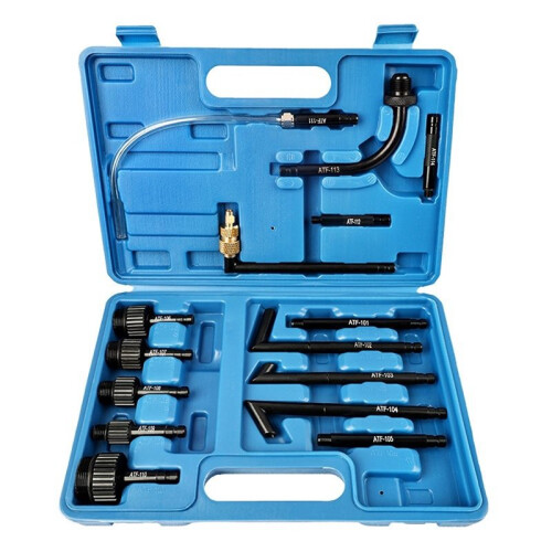 15PCS Automatic Transmission Oil Refill Adapter Kit Repair Tool Kit for Various Vehicles 1