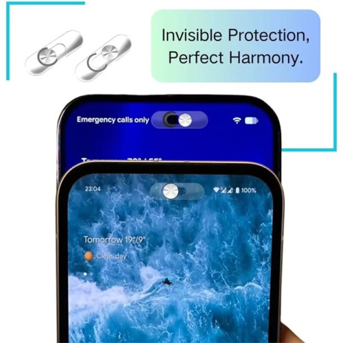 Front Camera Cover for Android Phones Webcam Blocker for Single Front Camera Black 1