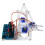 Four Degree of Freedom Assembly Robotic DIY Arm Microcontroller Soldering Kit, STEM Maker Learning Parts for 7