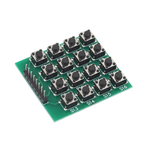 10PCS 4x4 Matrix 16 Keypad Keyboard Module 16 Button Mcu for
