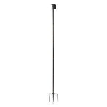 Bird Feeder Pole 1-Inch Dia 79 Inch Bluebird House Pole for Outdoors Weather Station Metal Mounting Kit Adjustable
