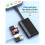 USB C  Docking Station with Multiport Adapter Hub  Card Reader USB Dongle 3