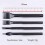 3MM 1/2/4/6 Prong Diamond Stitching Chisel Hole Punches Tool, Leather Hole Punch, Leather Chisel Set-4 Pcs 2