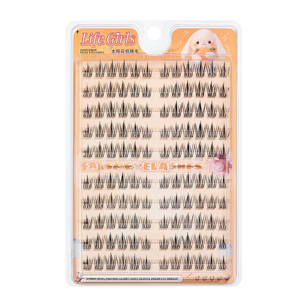 Roc-Electron (Sun Flower) Reusable C Curl False Eyelashes For Women
