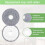Replacement Parts Accessories Kit for    505 Combo 405 Combo Robot Vacuum Cleaner 5