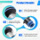 For  P11  Vacuum Cleaner High Efficiency Multi Cone Cyclone Components Replacement Parts 3